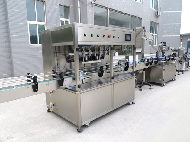 油類(lèi)灌裝生產(chǎn)線