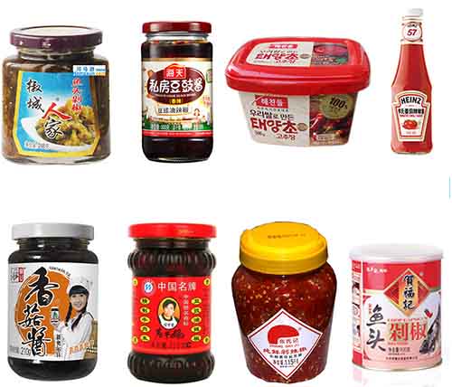 全自動醬類灌裝機(jī)案例